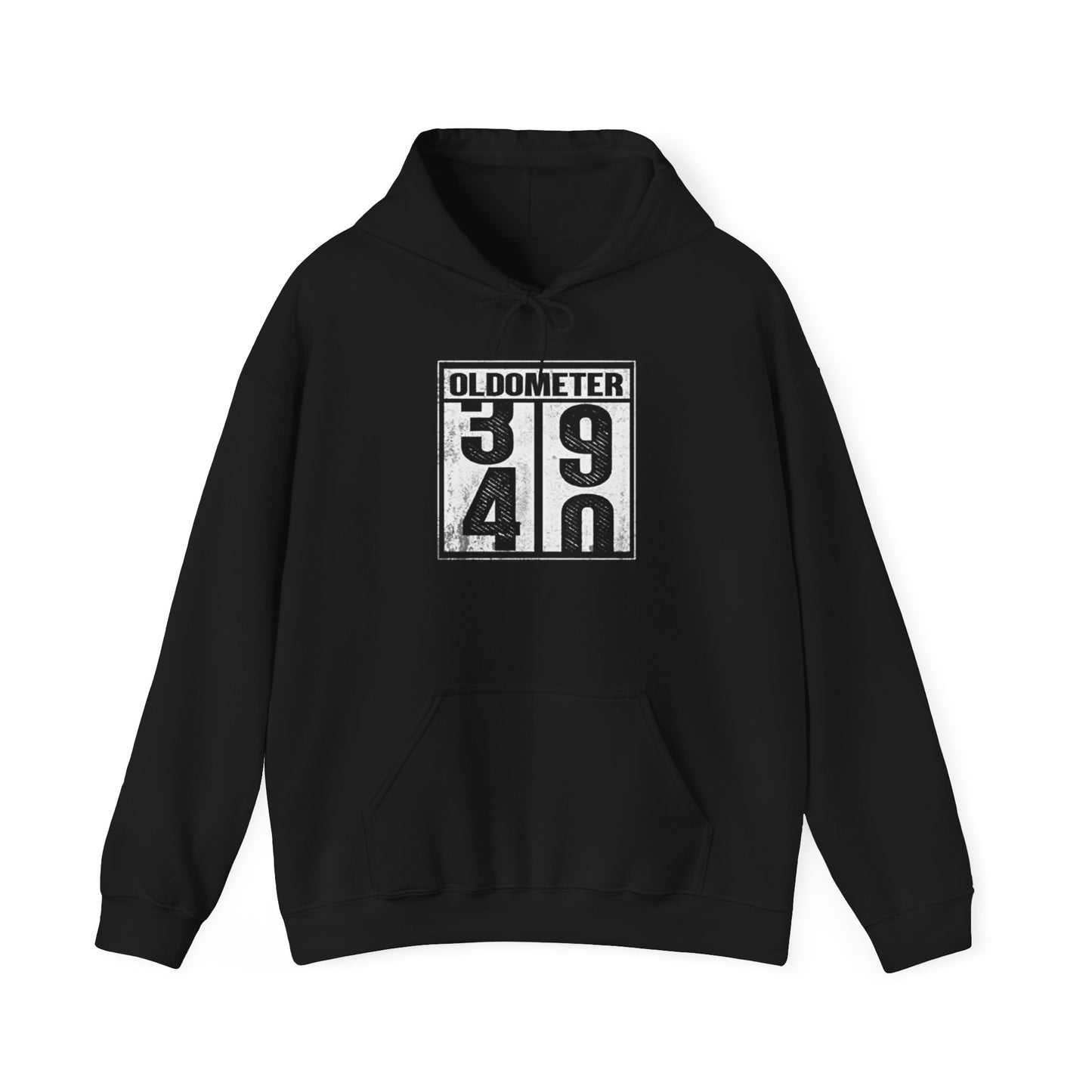 USA. Oldometer 40th Birthday Hooded Sweatshirt