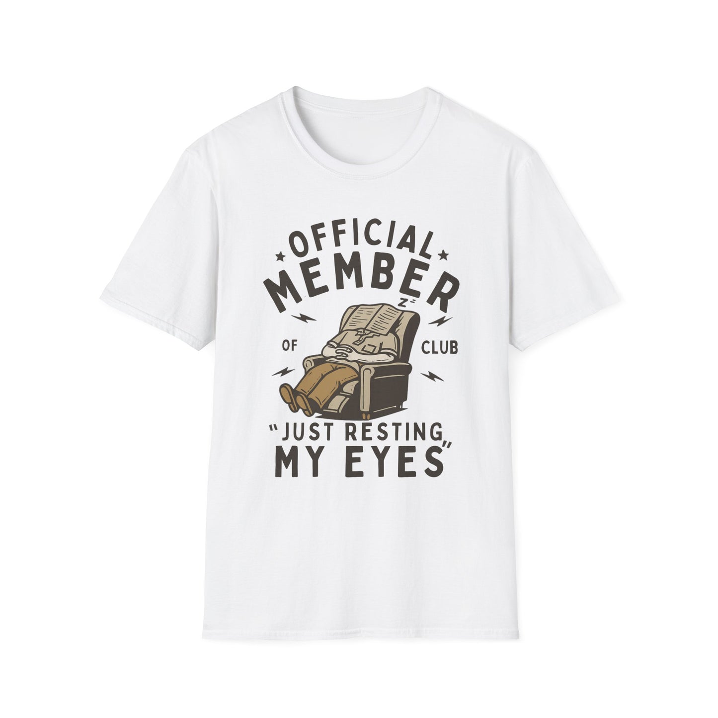 Official Member Club Just Resting My Eyes T-Shirt