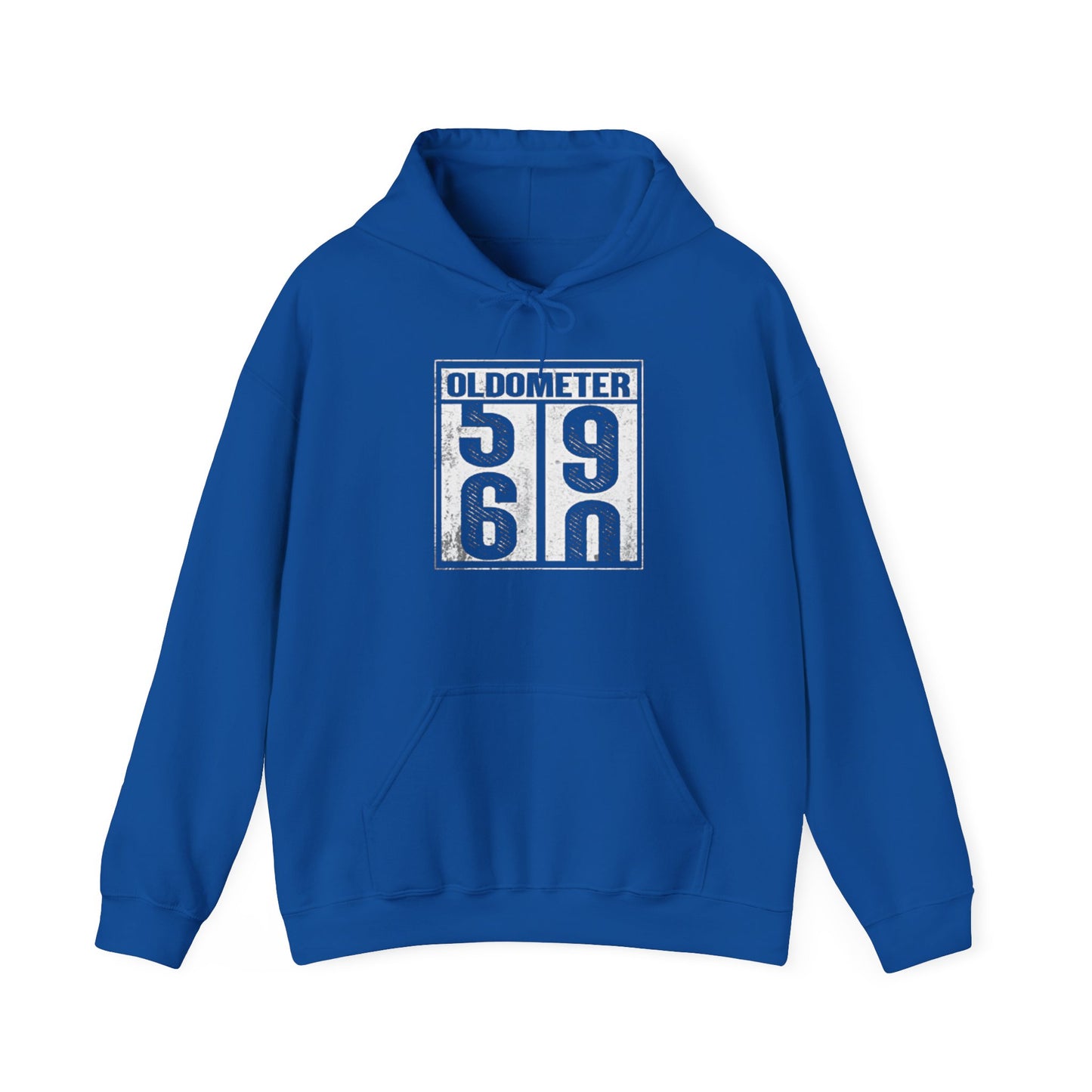 UK. Oldometer 60th Birthday Hooded Sweatshirt
