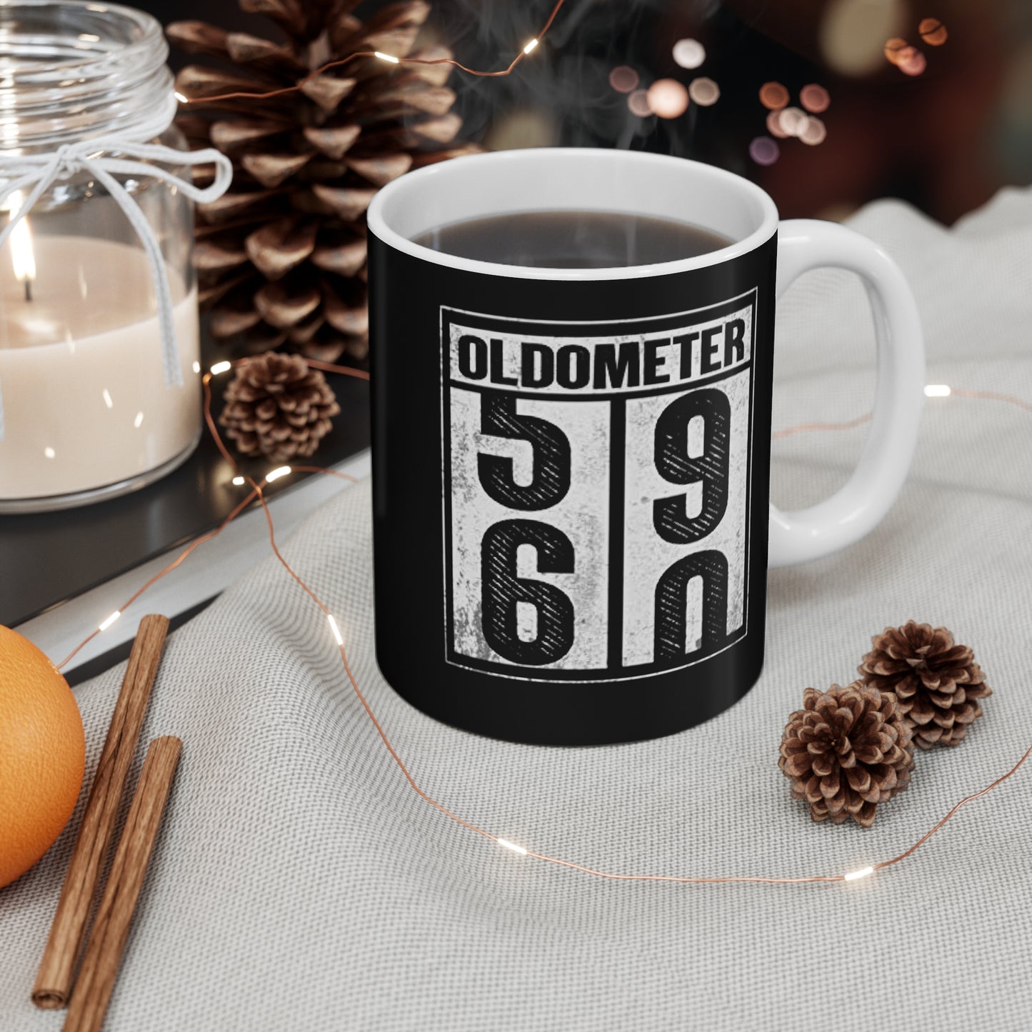 Oldometer 60th Birthday Mug 11oz
