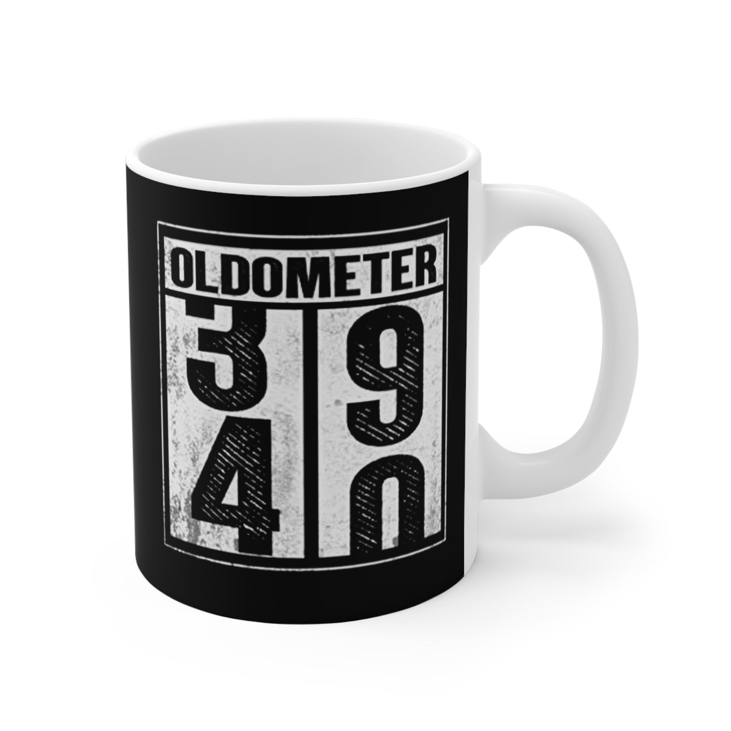 Oldometer 40th Birthday Mug 11oz