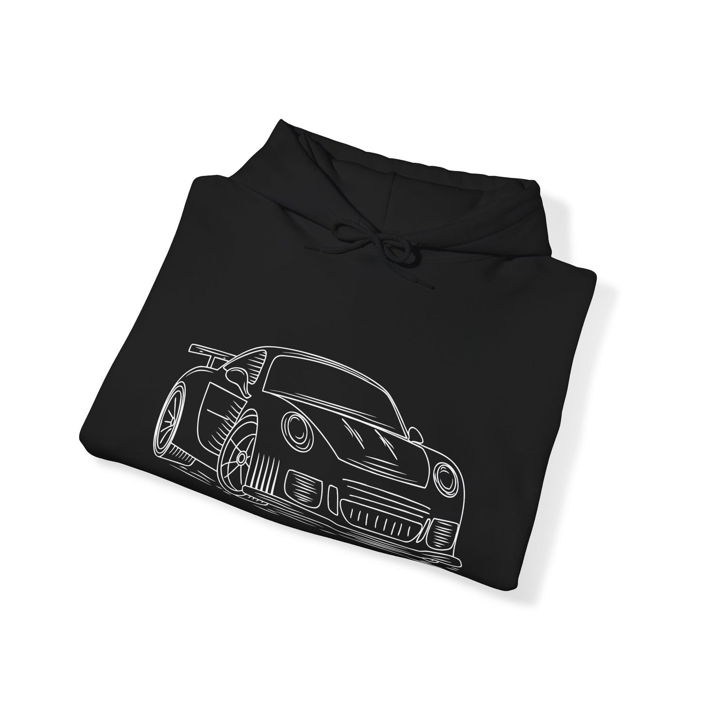 Porsche Outline Hooded Sweatshirt
