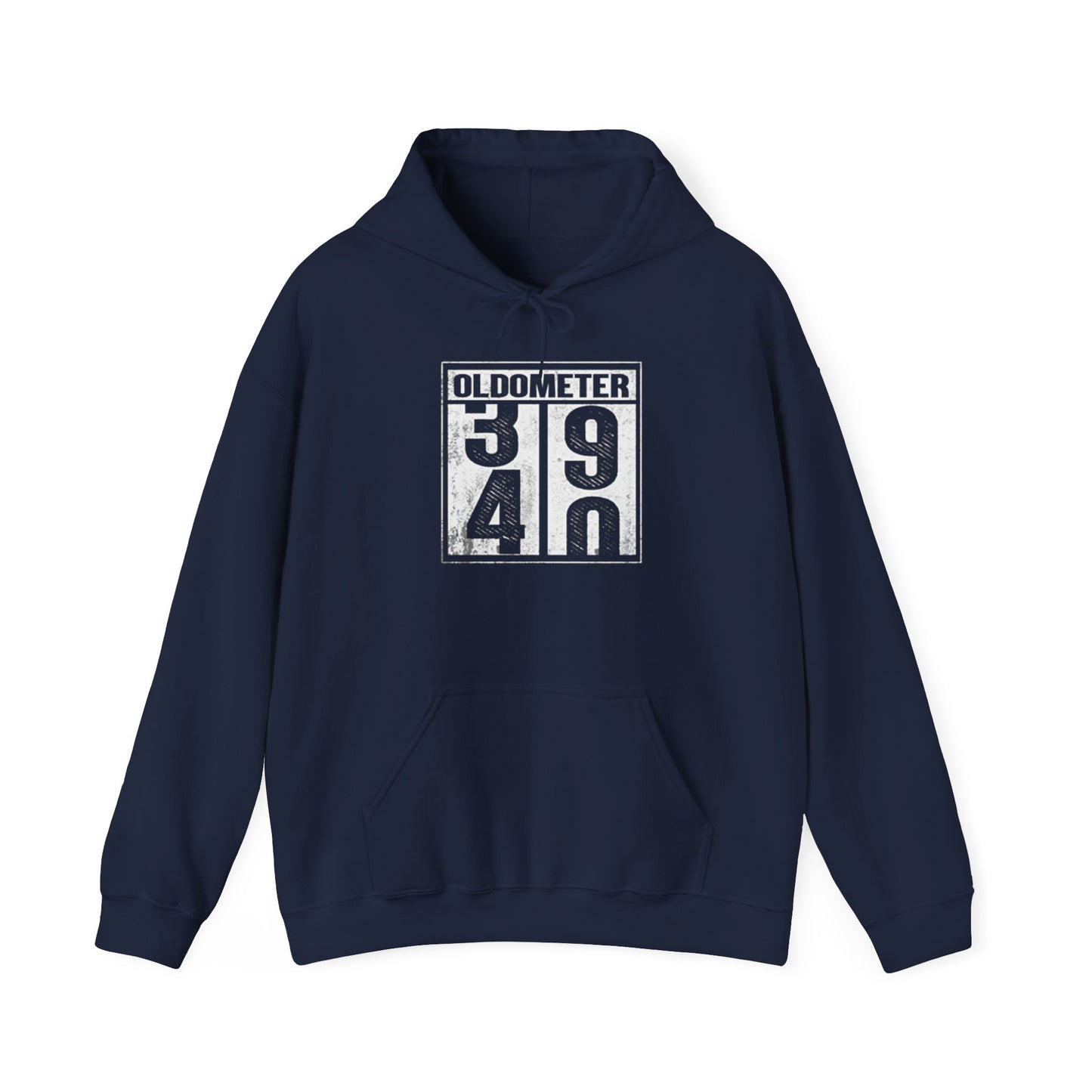 AUS. Oldometer 40th Birthday Hooded Sweatshirt