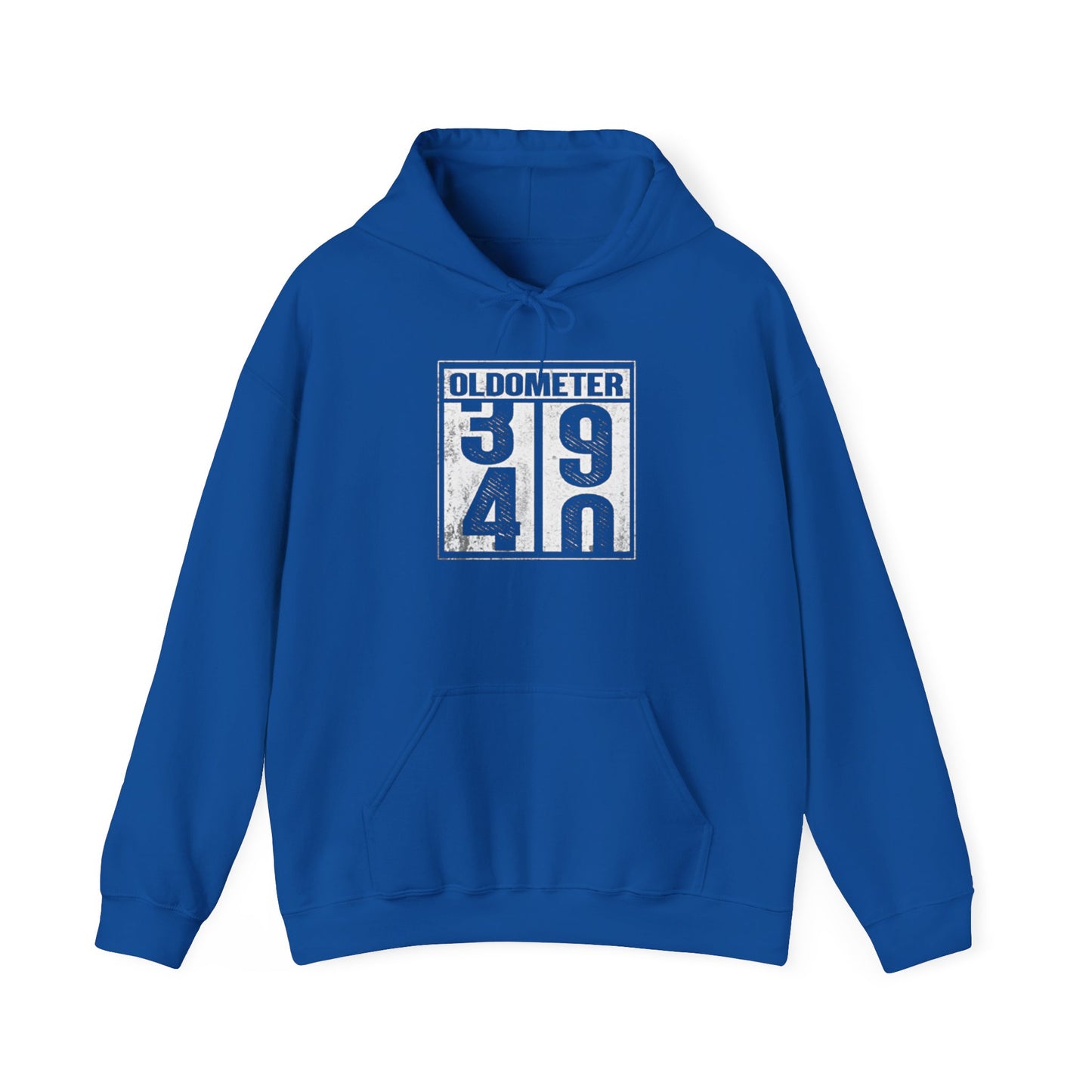 USA. Oldometer 40th Birthday Hooded Sweatshirt