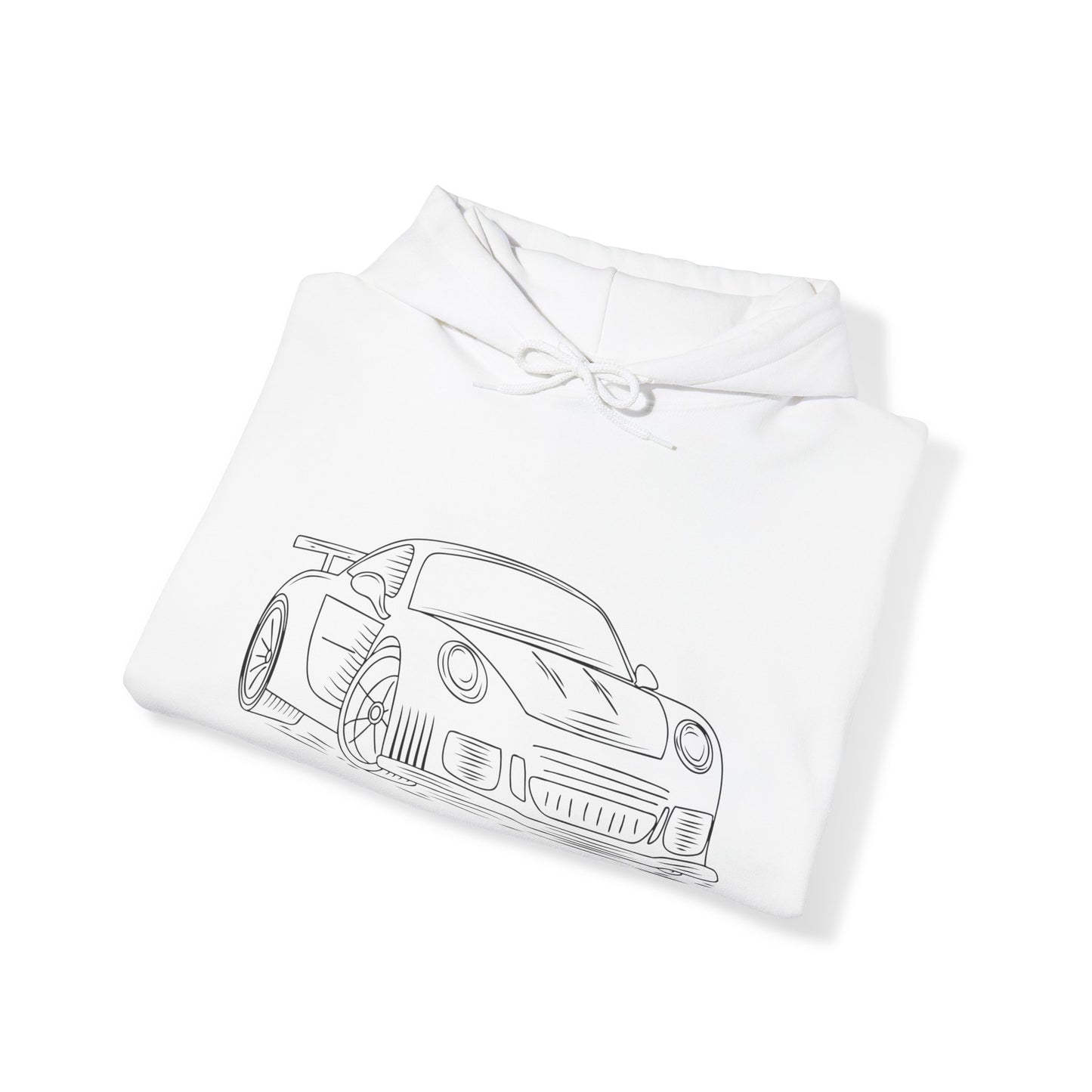 Porsche Outline Hooded Sweatshirt