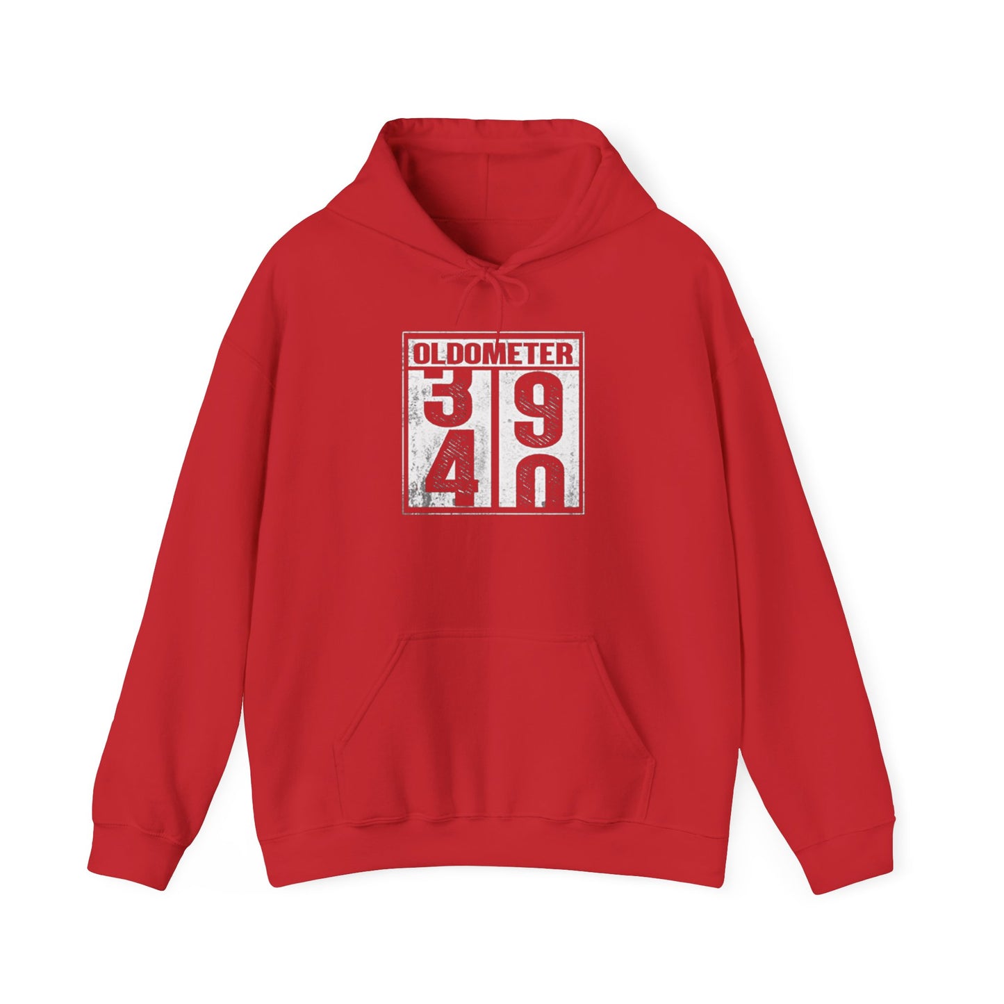 USA. Oldometer 40th Birthday Hooded Sweatshirt