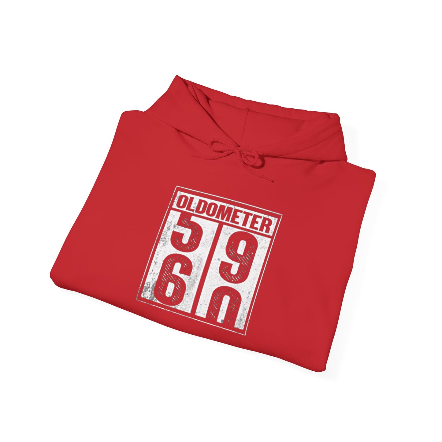 CAN. Oldometer 60th Birthday Hooded Sweatshirt