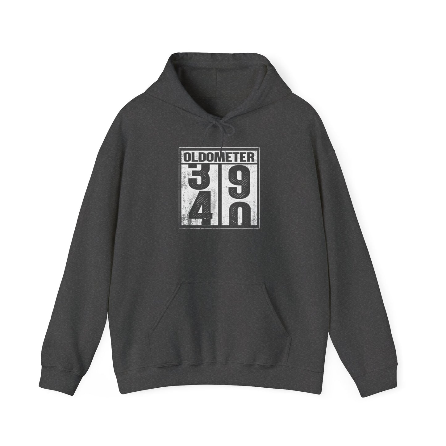 USA. Oldometer 40th Birthday Hooded Sweatshirt