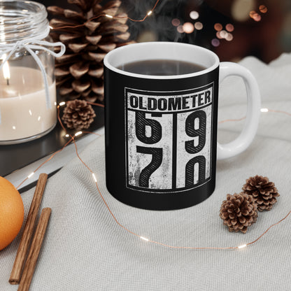 Oldometer 70th Birthday Mug 11oz