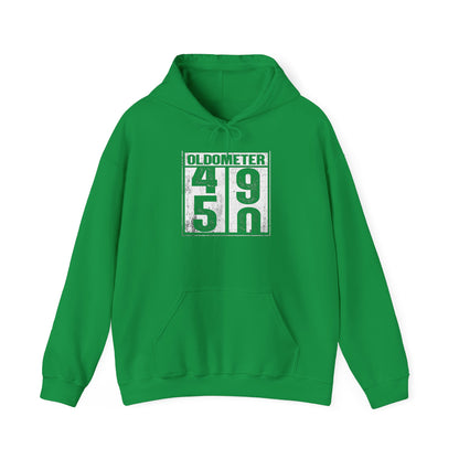 UK Oldometer 50th Birthday Hooded Sweatshirt