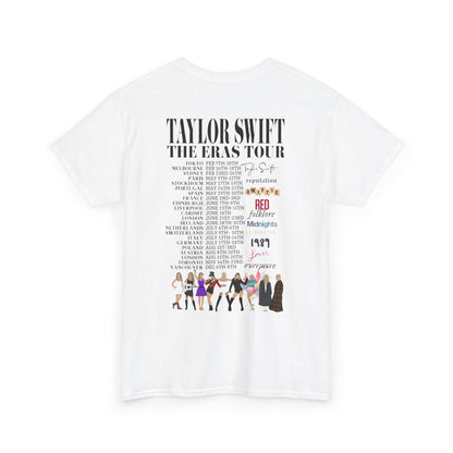 Taylor Swift The Era's Tour Heavy Cotton Tee