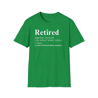 Retired Definition T-Shirt