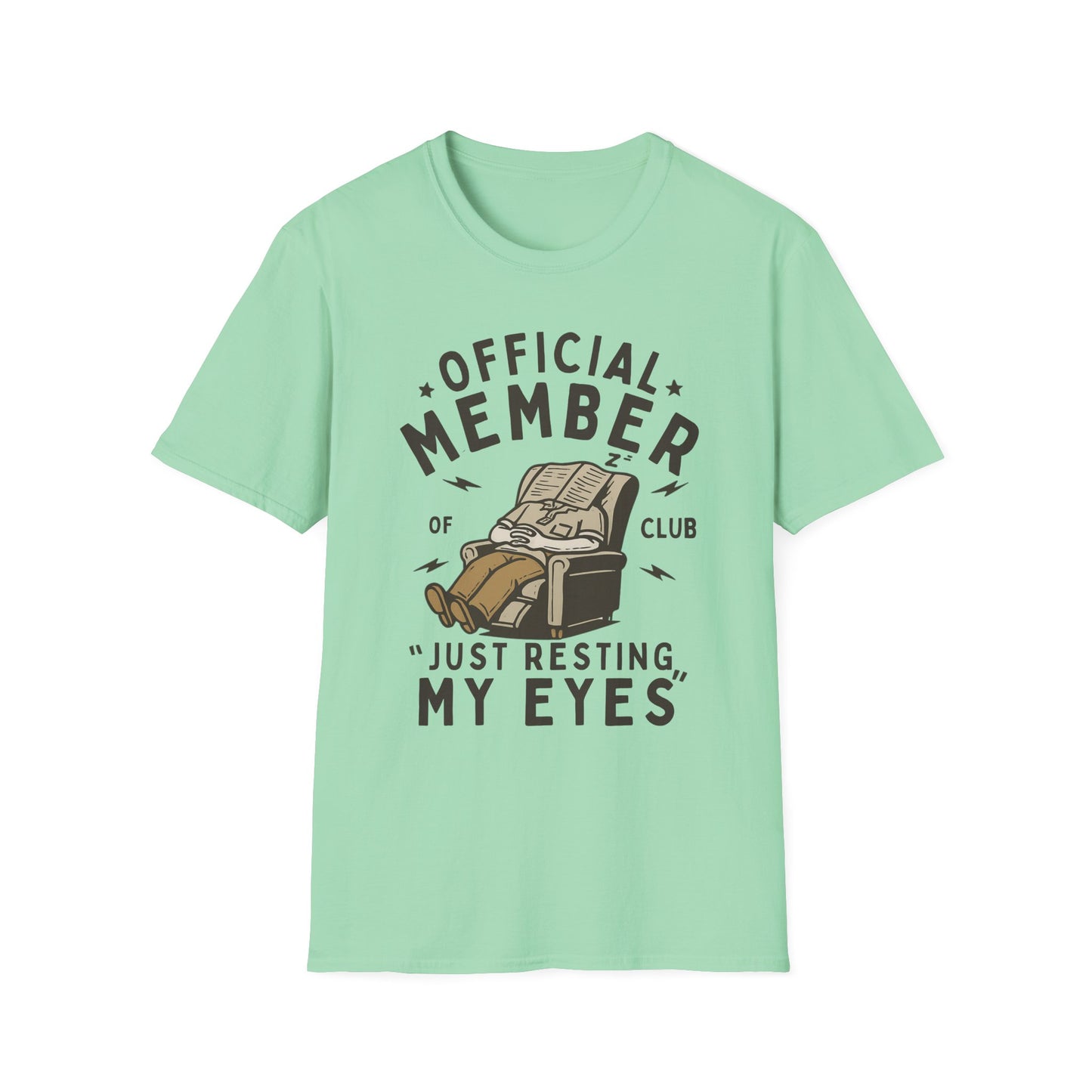Official Member Club Just Resting My Eyes T-Shirt