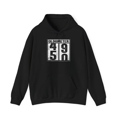 UK Oldometer 50th Birthday Hooded Sweatshirt