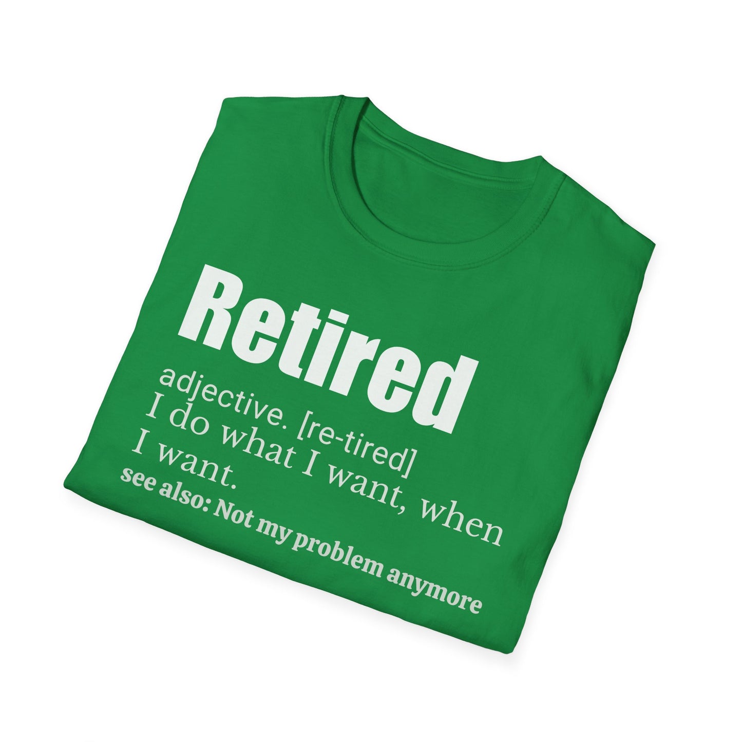 Retired Definition T-Shirt