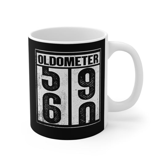 Oldometer 60th Birthday Mug 11oz
