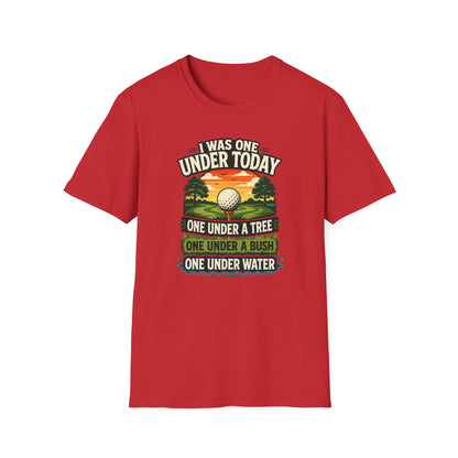 One Under Golf T-Shirt