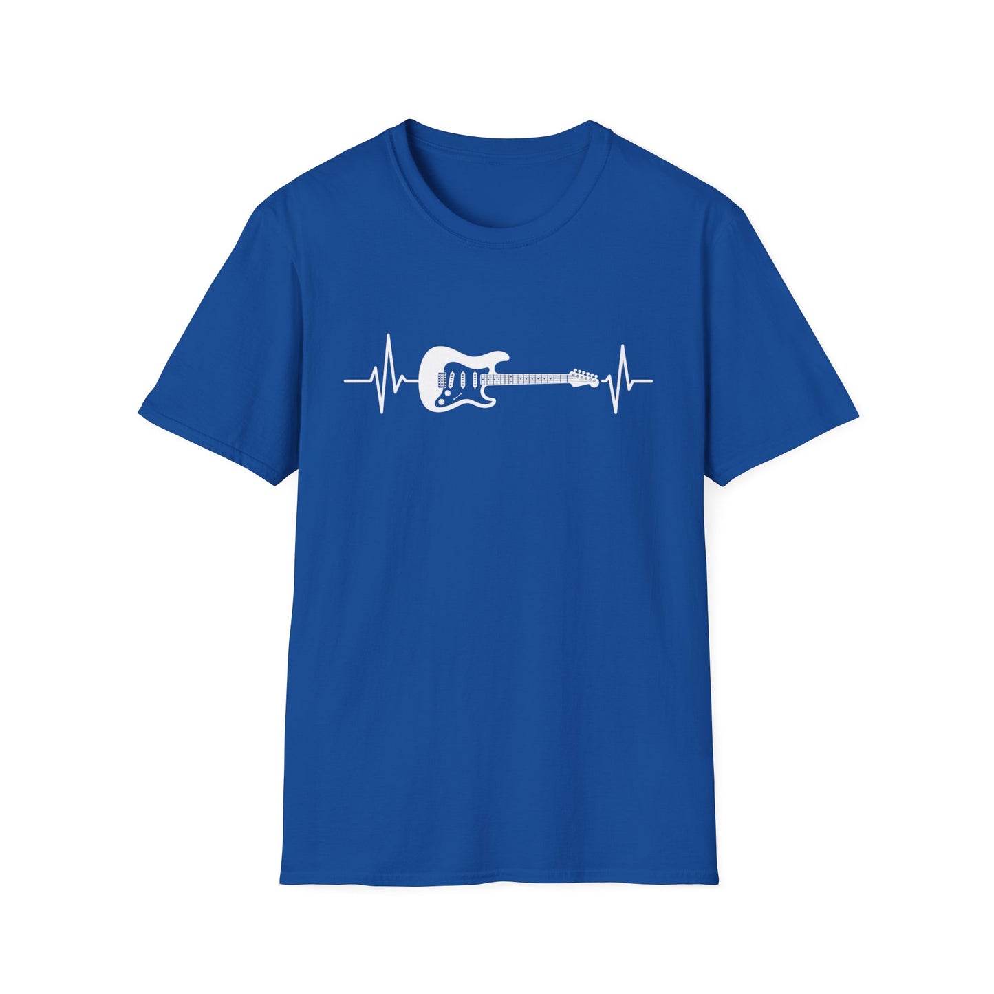 Electric Guitar Heartbeat T-Shirt