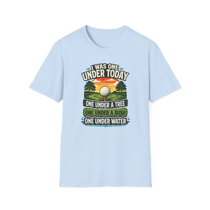 One Under Golf T-Shirt