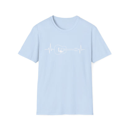 Acoustic Guitar Heartbeat T-Shirt