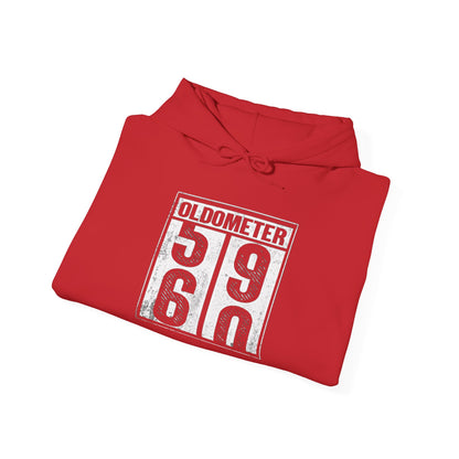 USA. Oldometer 60th Birthday Hooded Sweatshirt