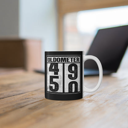 Oldometer 50th Birthday Mug 11oz