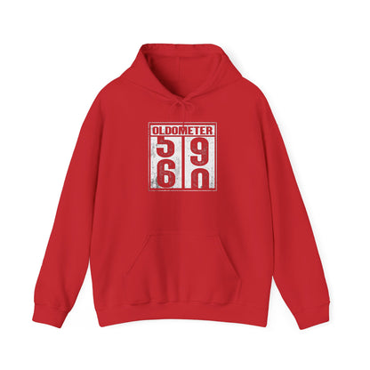 USA. Oldometer 60th Birthday Hooded Sweatshirt