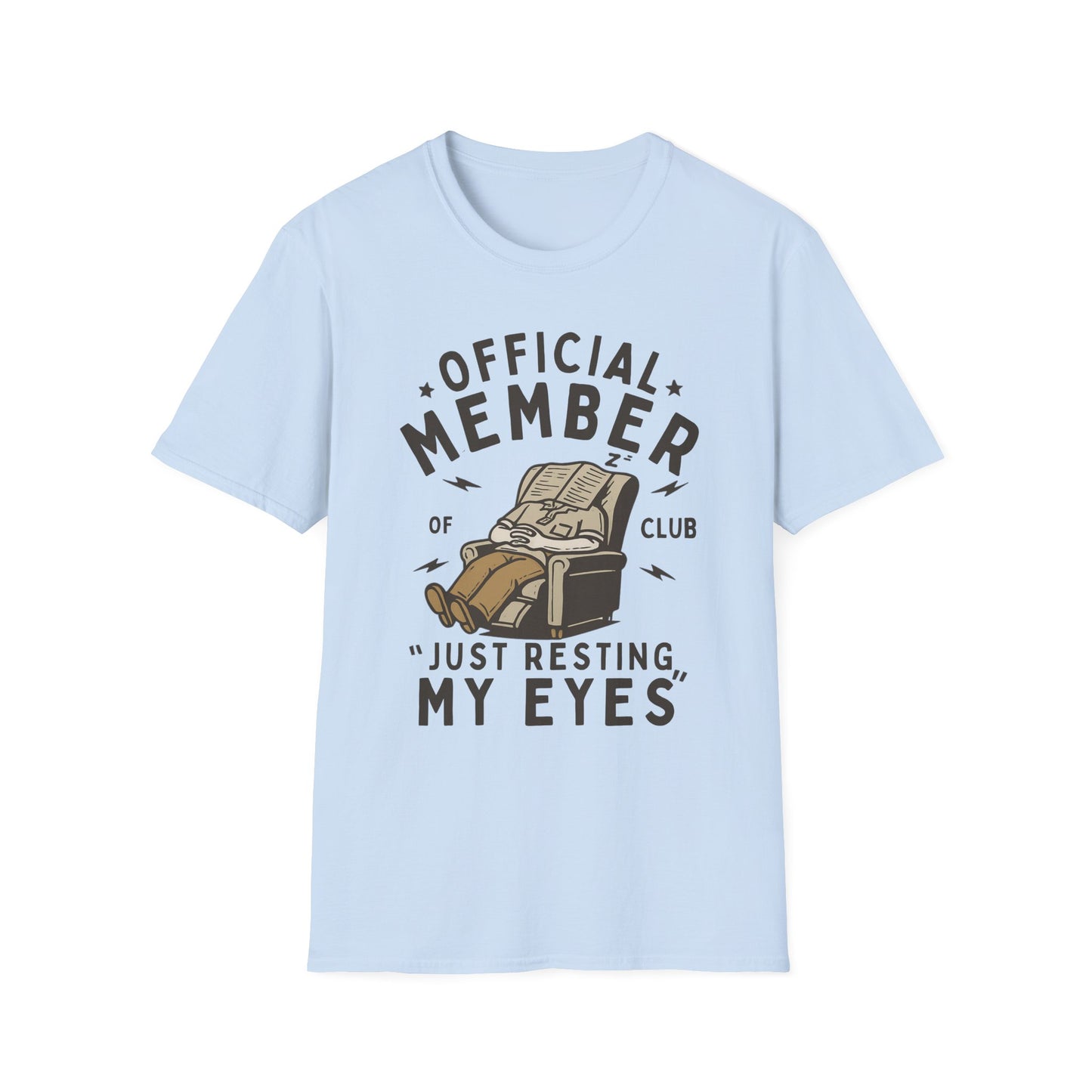 Official Member Club Just Resting My Eyes T-Shirt