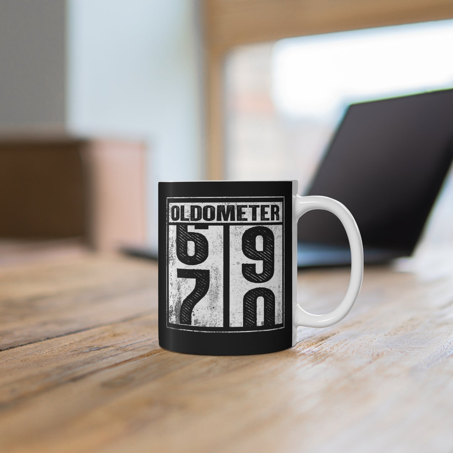 Oldometer 70th Birthday Mug 11oz