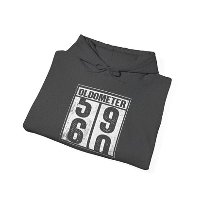 USA. Oldometer 60th Birthday Hooded Sweatshirt