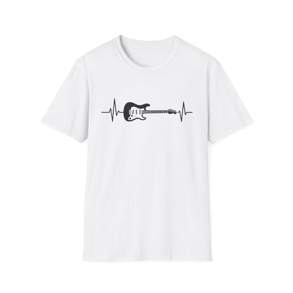 Electric Guitar Heartbeat T-Shirt