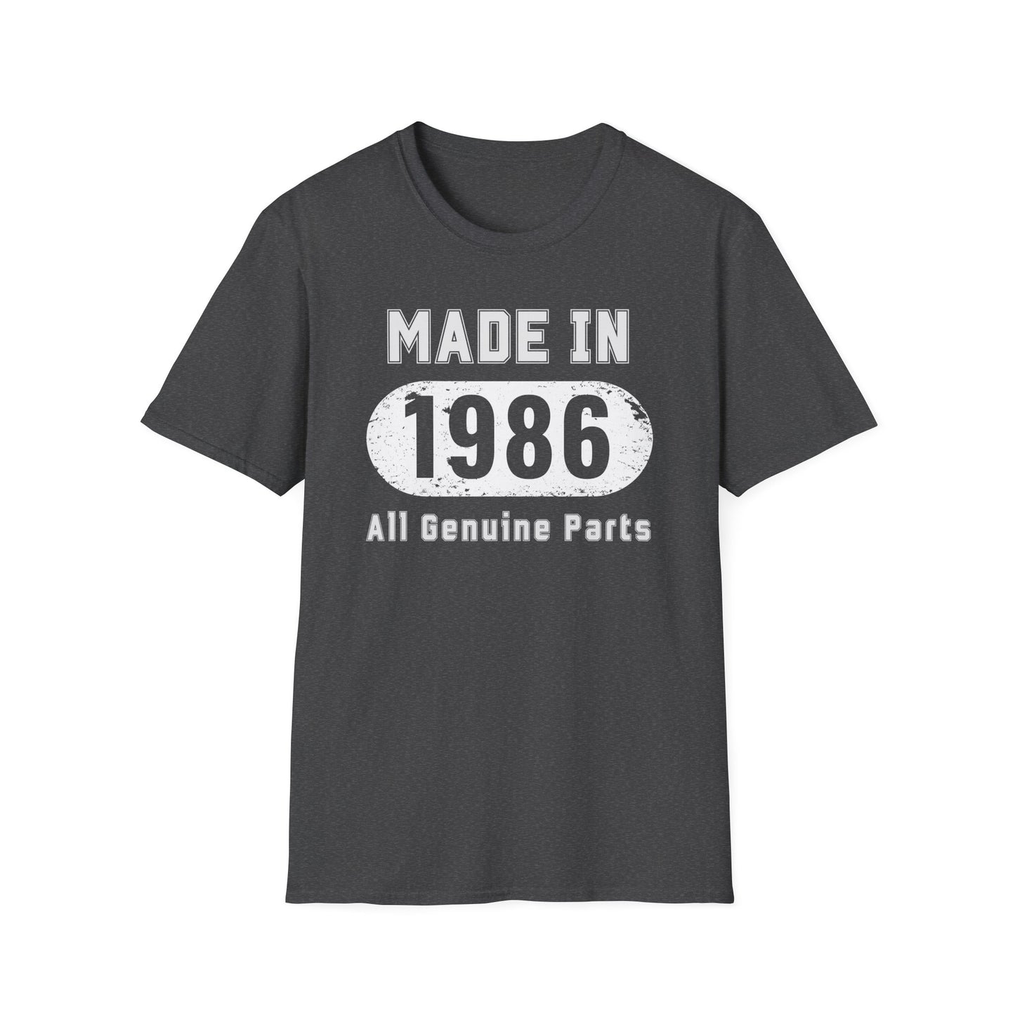 Made In 1986 All Geniune Parts T-Shirt