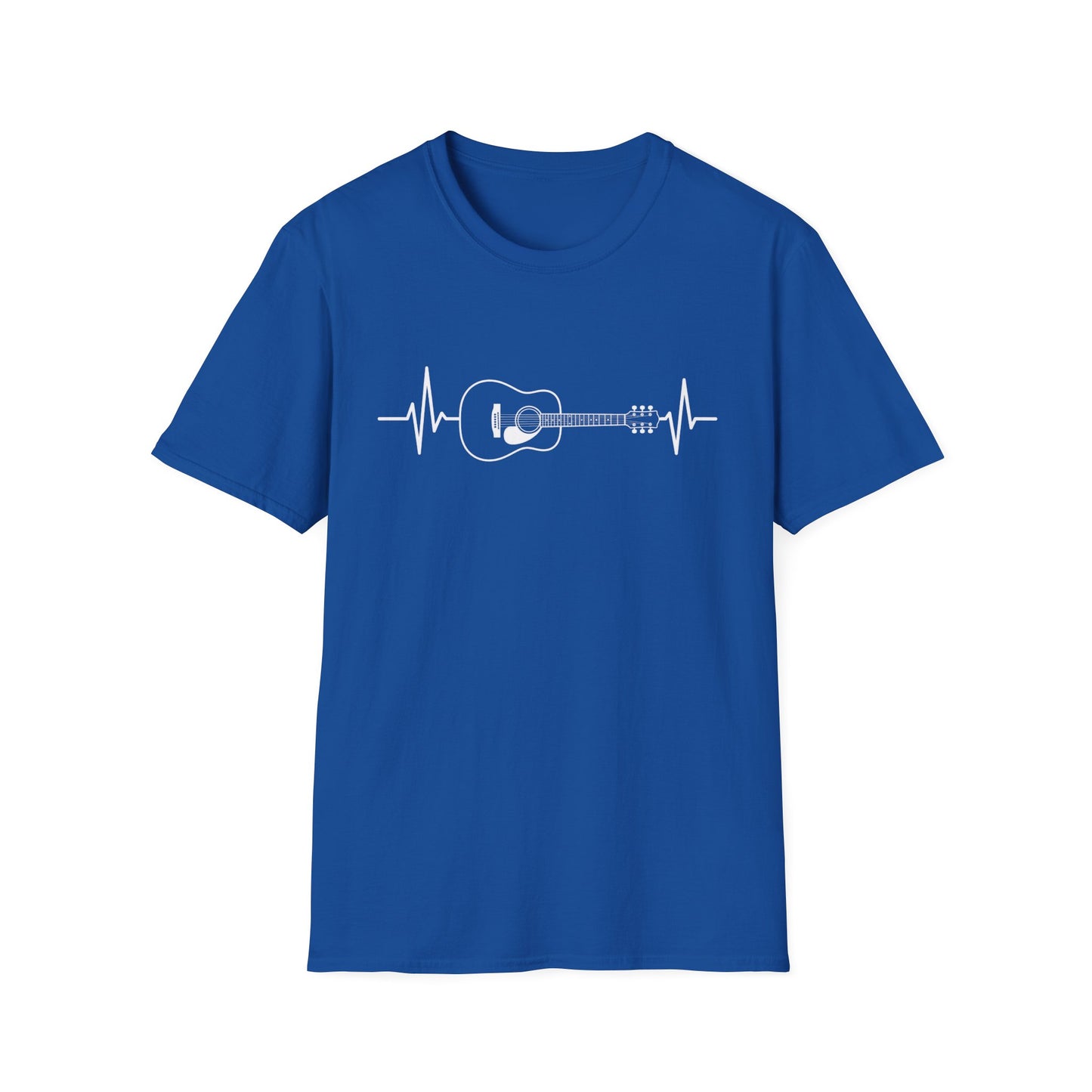 Acoustic Guitar Heartbeat T-Shirt
