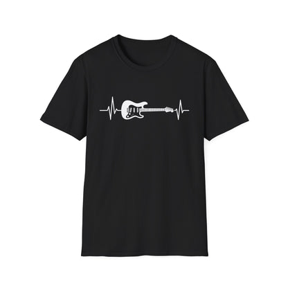 Electric Guitar Heartbeat T-Shirt
