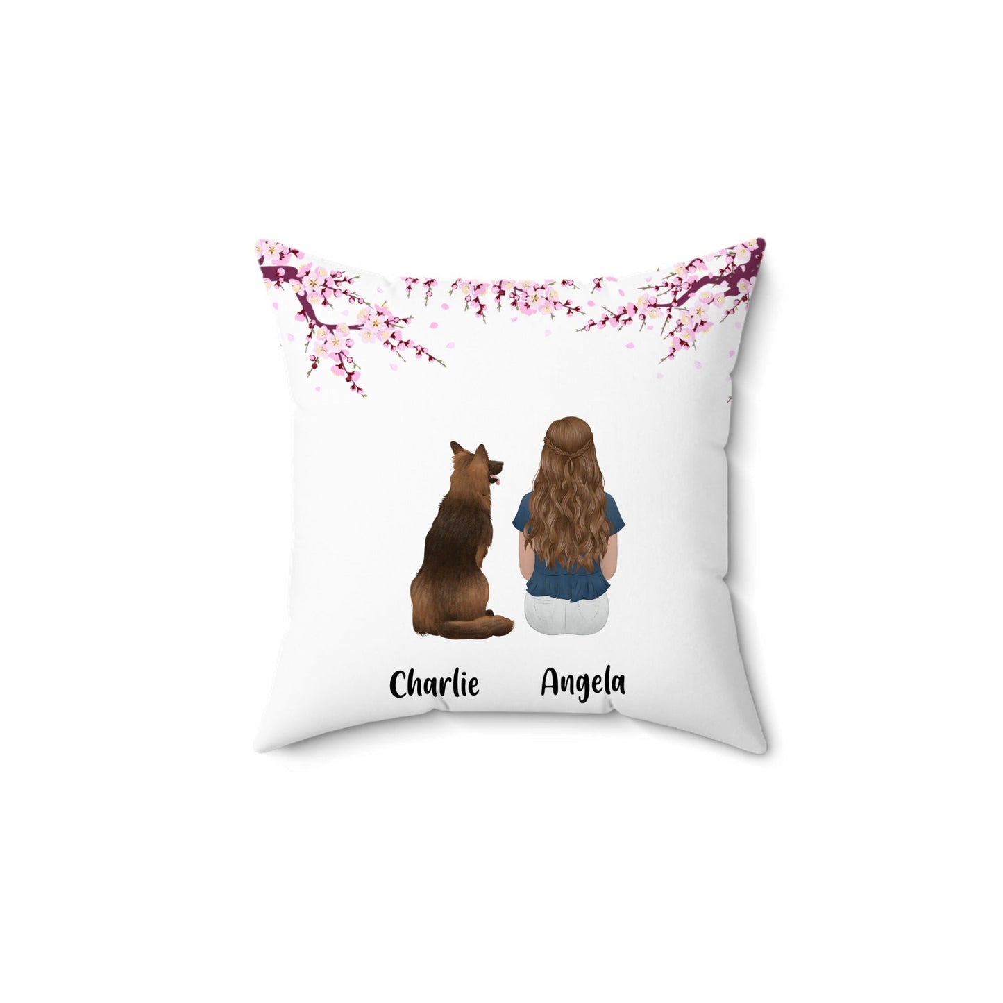 Celebrate Your Bond with a Personalized Dog & Mom Cushion!