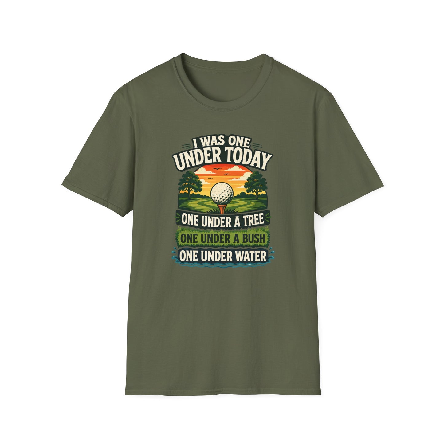 One Under Golf T-Shirt
