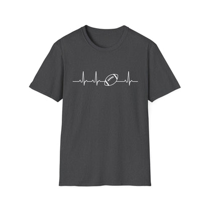 Football Heartbeat T-Shirt