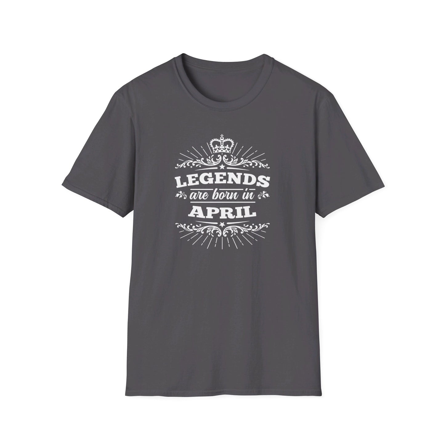 Legends Are Born In April Tshirt