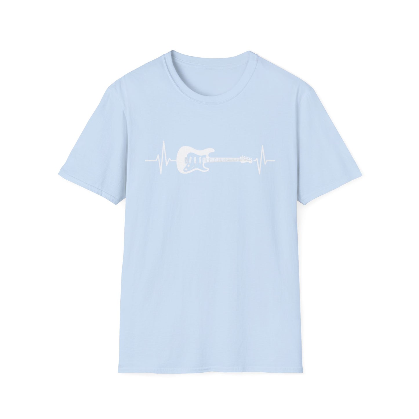 Electric Guitar Heartbeat T-Shirt