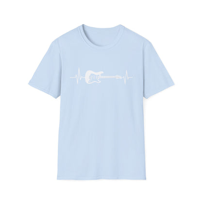 Electric Guitar Heartbeat T-Shirt