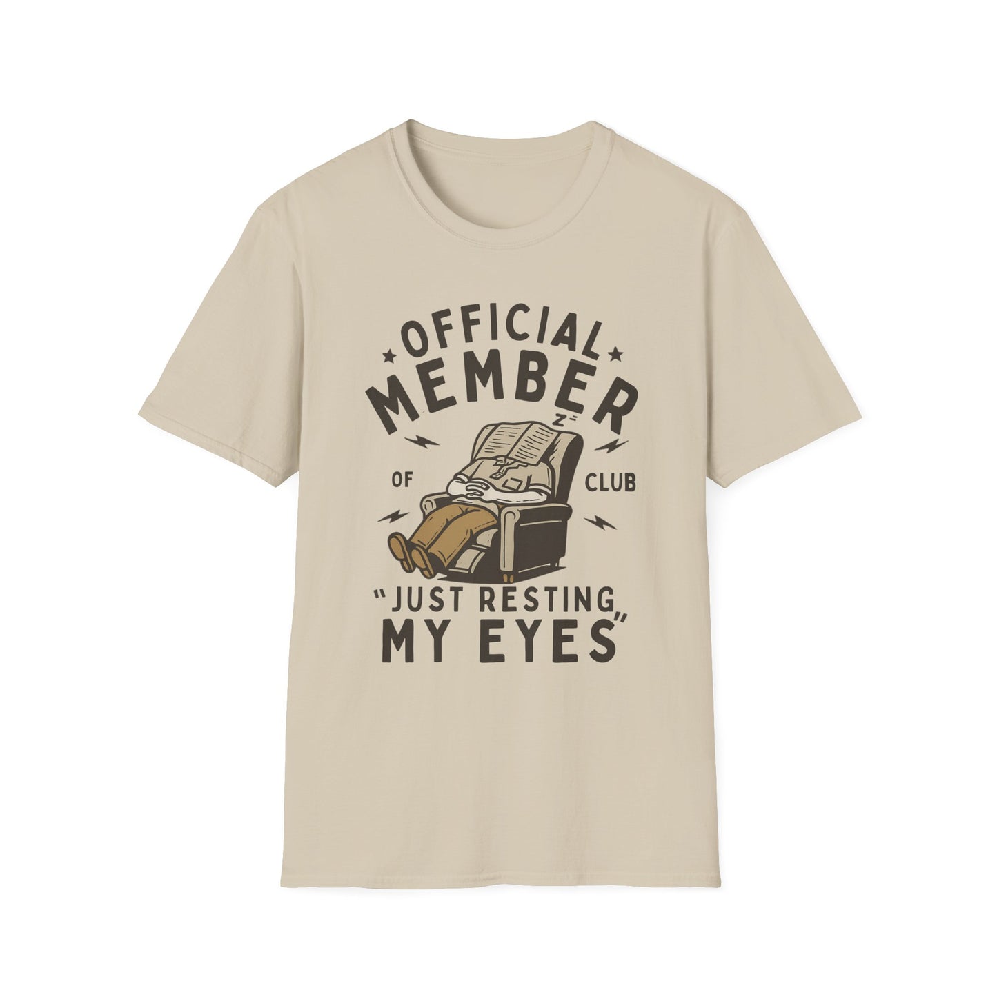 Official Member Club Just Resting My Eyes T-Shirt