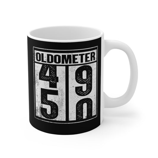 Oldometer 50th Birthday Mug 11oz