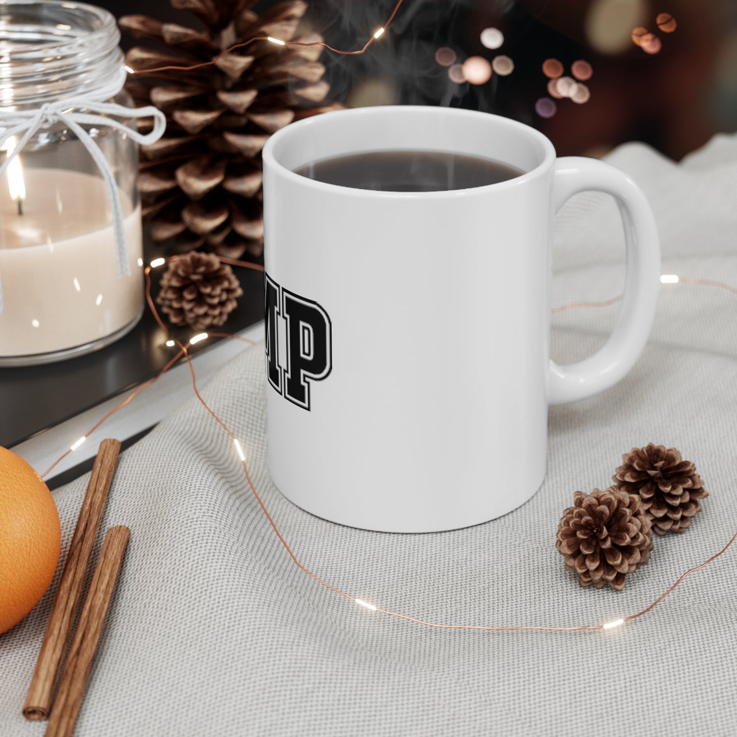 Power Up Your Day with Our Exclusive 'Pump On' Cups – Unleash Energy in Every Sip! 💪🔥 Ceramic Mug 11oz