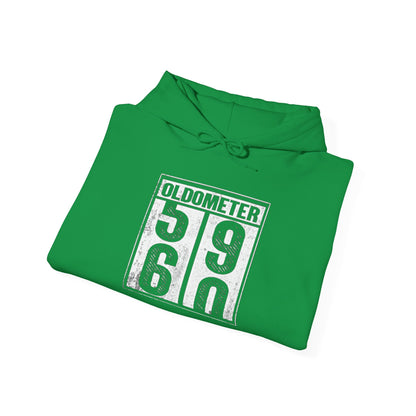 USA. Oldometer 60th Birthday Hooded Sweatshirt