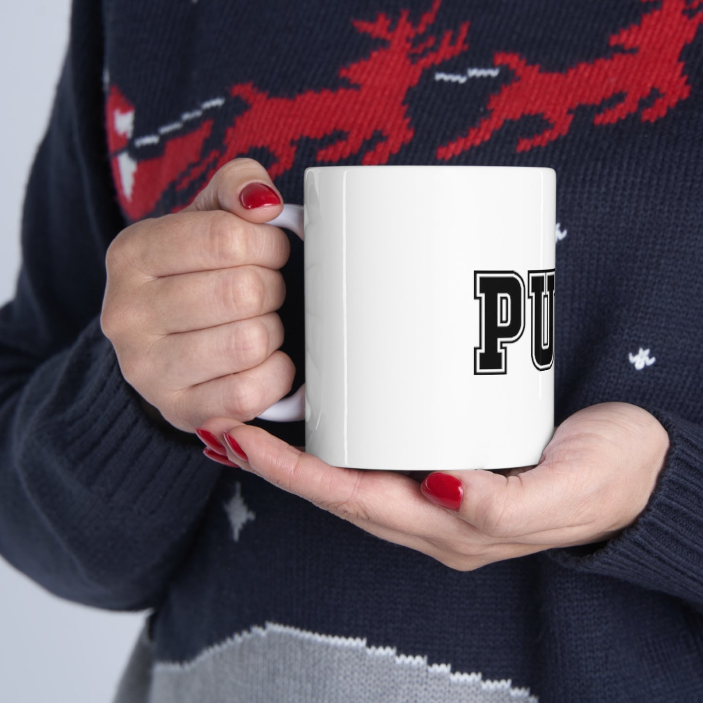 Power Up Your Day with Our Exclusive 'Pump On' Cups – Unleash Energy in Every Sip! 💪🔥 Ceramic Mug 11oz
