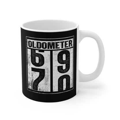 Oldometer 70th Birthday Mug 11oz
