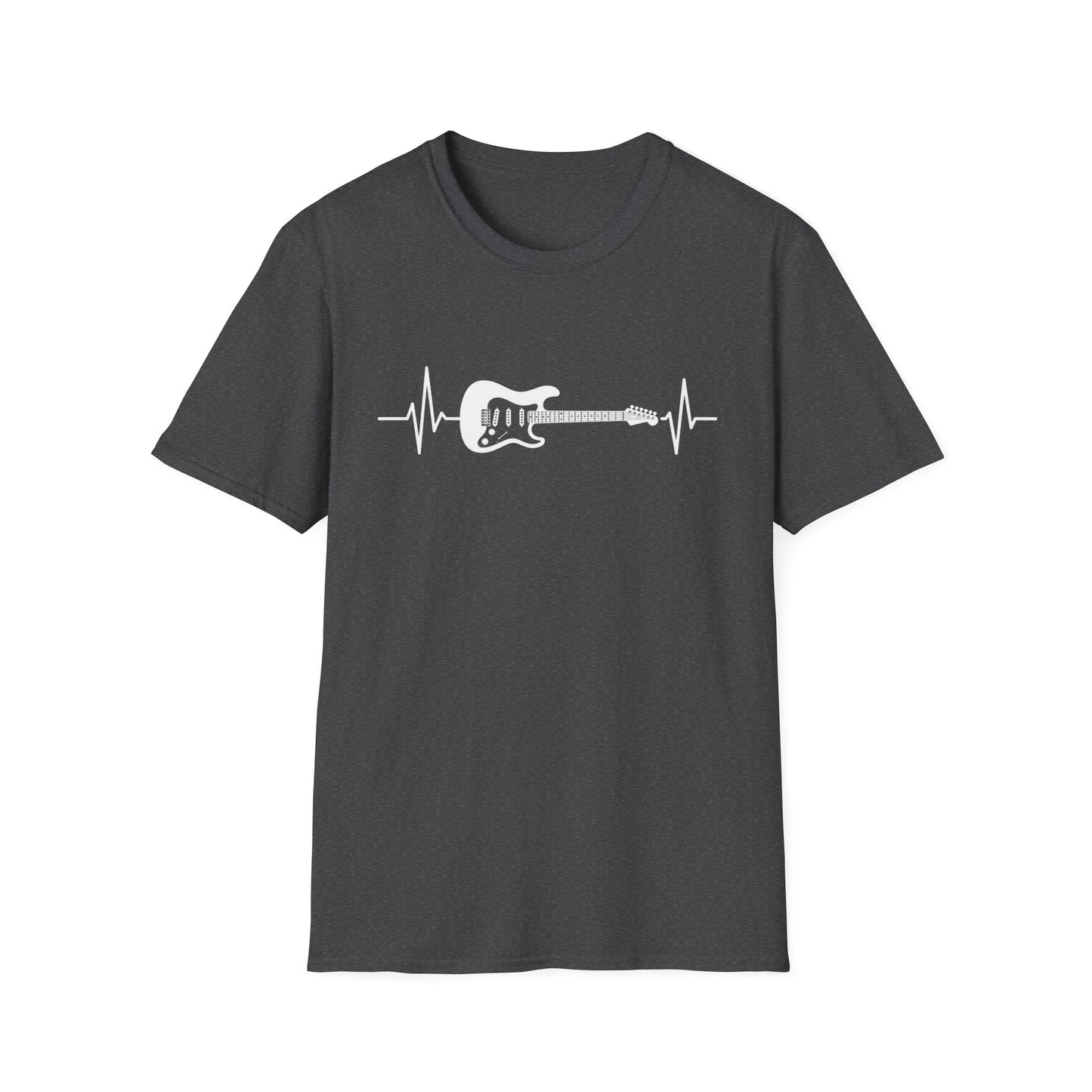 Electric Guitar Heartbeat T-Shirt