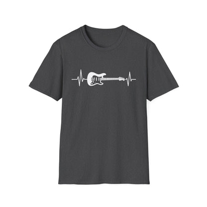 Electric Guitar Heartbeat T-Shirt